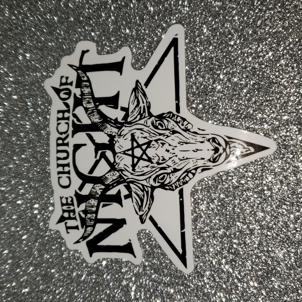 ART Gothic WATERPOOF Sticker Satan
